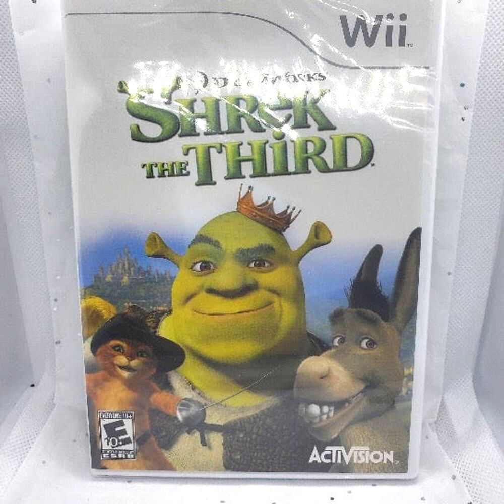 New! Shrek the Third on Nintendo Wii Sealed